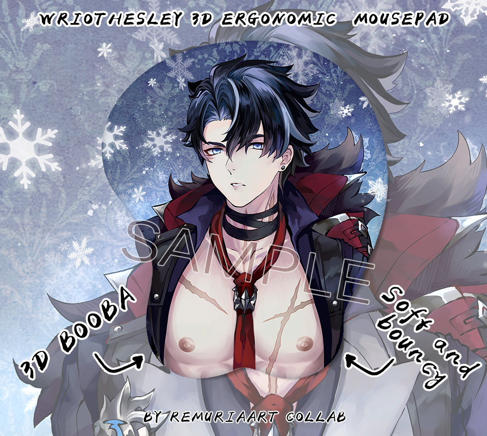 3D Wriothesley Mousepad