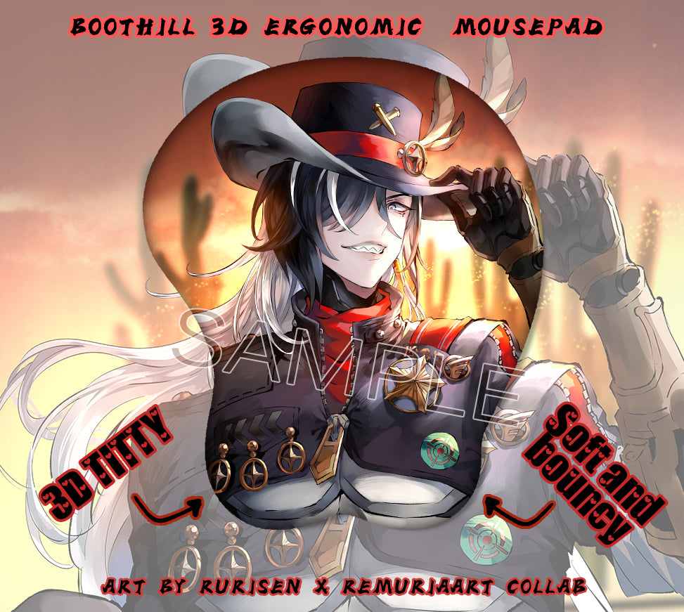3D Boothill Mousepad