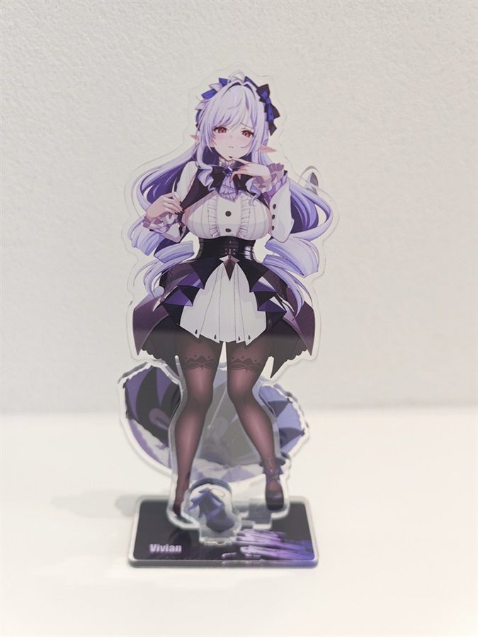 Vivian Acrylic Standee and Prop Set with Keychain Charm