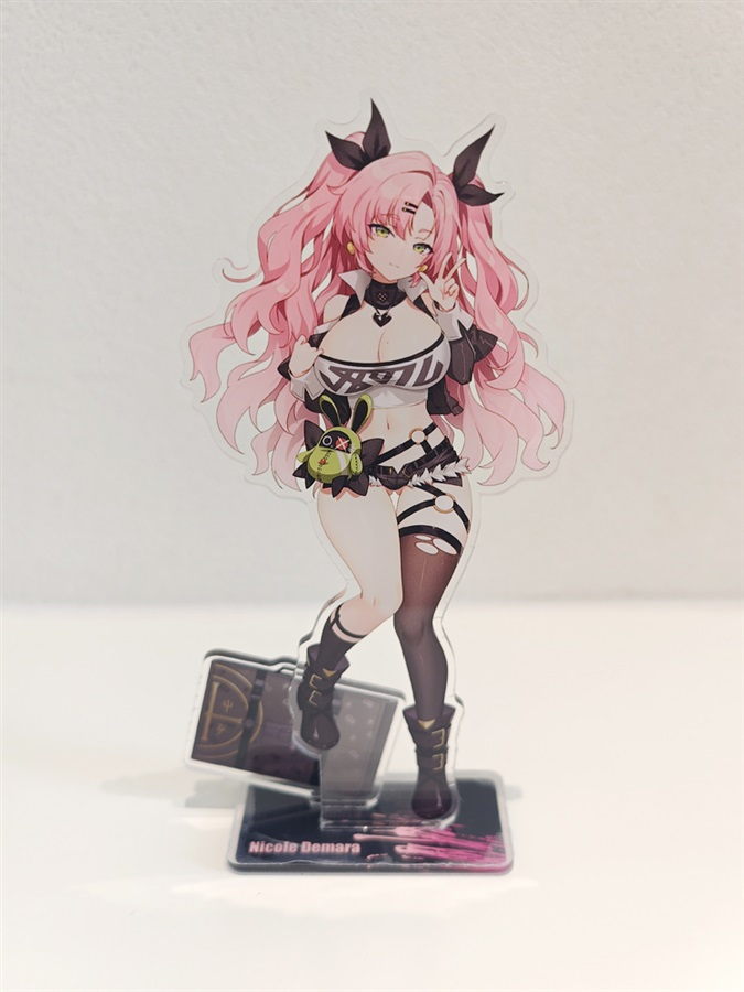 Nicole Demara Acrylic Standee and Prop Set with Keychain Charm