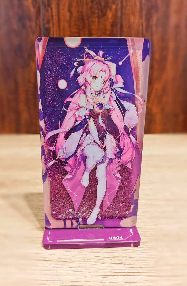 Honkai Star Rail Glitter Sand Acrylic Stand