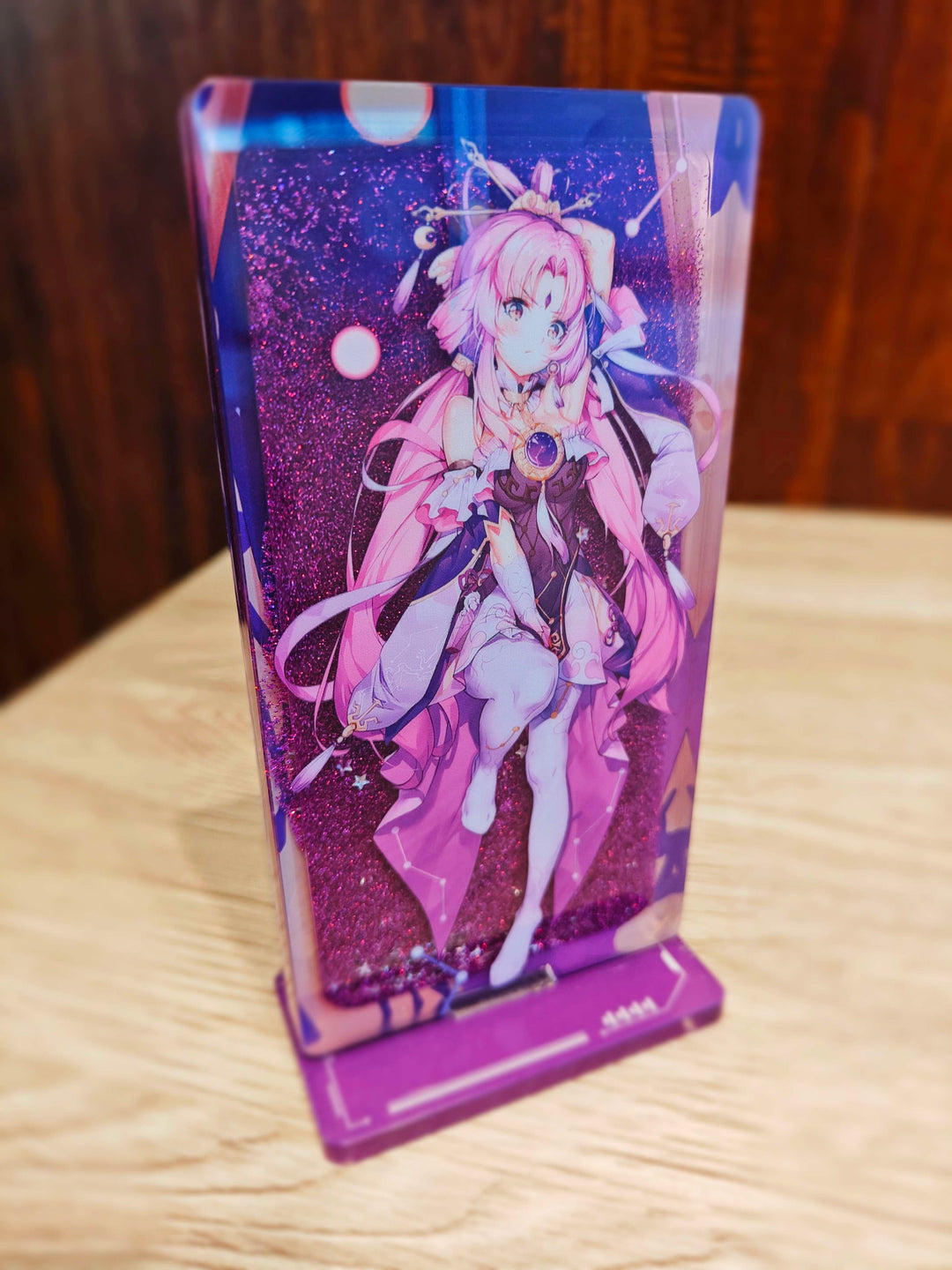 Honkai Star Rail Glitter Sand Acrylic Stand