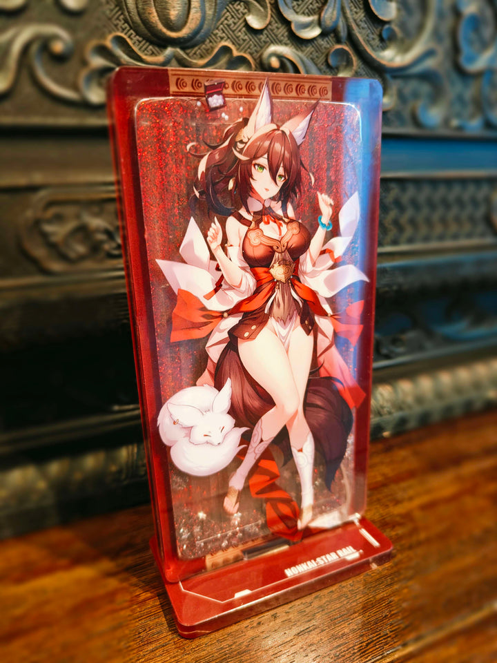 Honkai Star Rail Glitter Sand Acrylic Stand