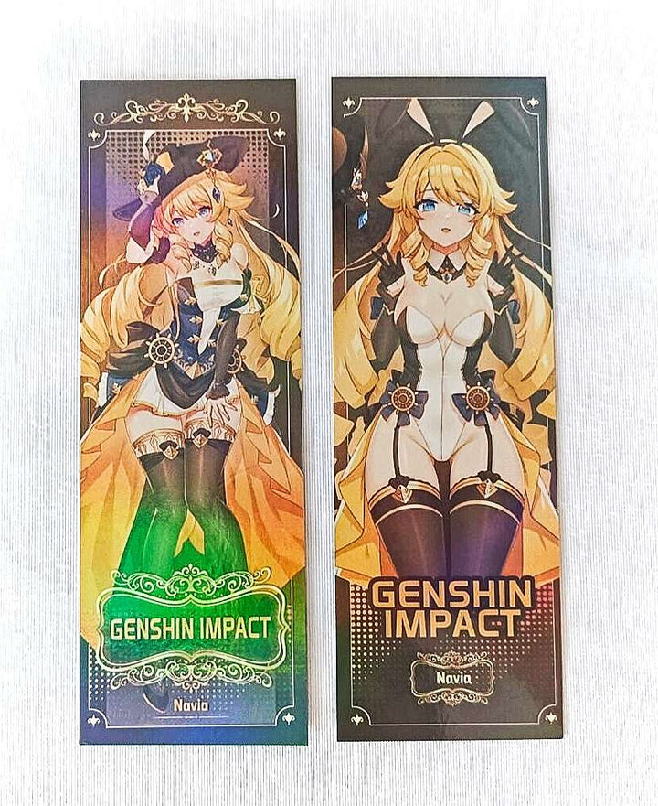 Genshin Impact Holographic Laser Ticket