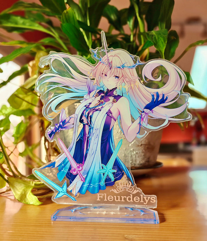 Fleurdelys double set Acrylic Standee