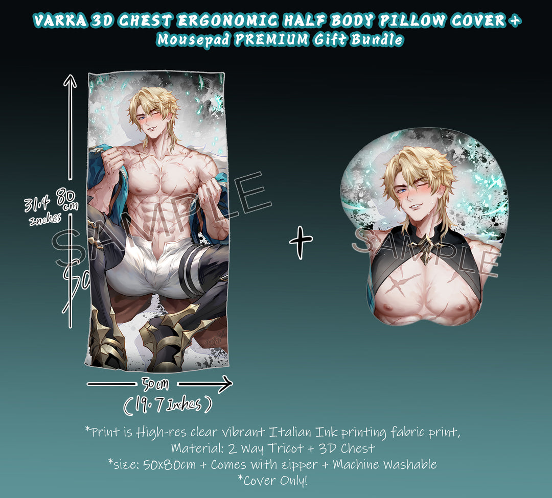 3D Varka Mousepad (Special Body pillow Bundle Available)