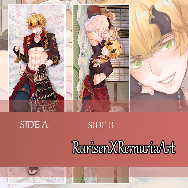 Genshin Impact Husbando Dakimakura body pillow fan art mystery bag blind box grab bag