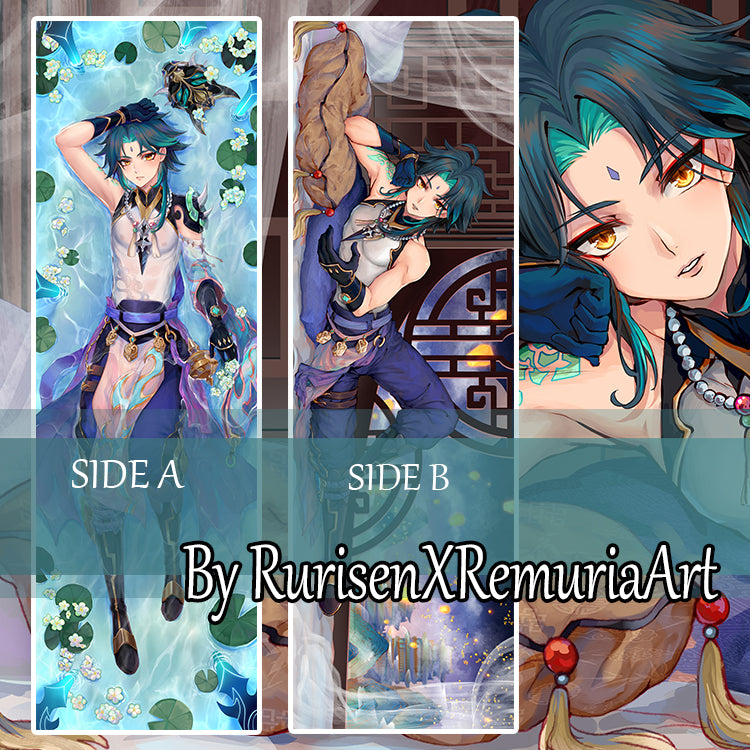 Genshin Impact Husbando Dakimakura body pillow fan art mystery bag blind box grab bag