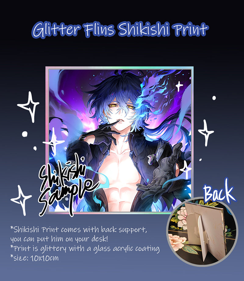 3D Flins Mousepad (Special Shikishi Bundle Available)