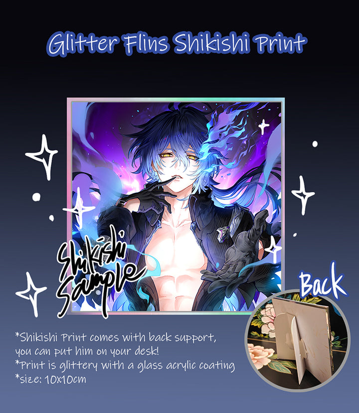 3D Flins Mousepad (Special Shikishi Bundle Available)