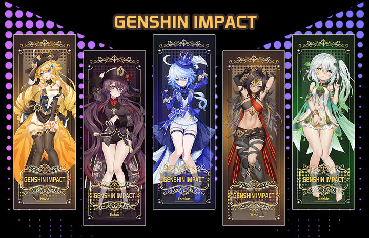 Genshin Impact Holographic Laser Ticket