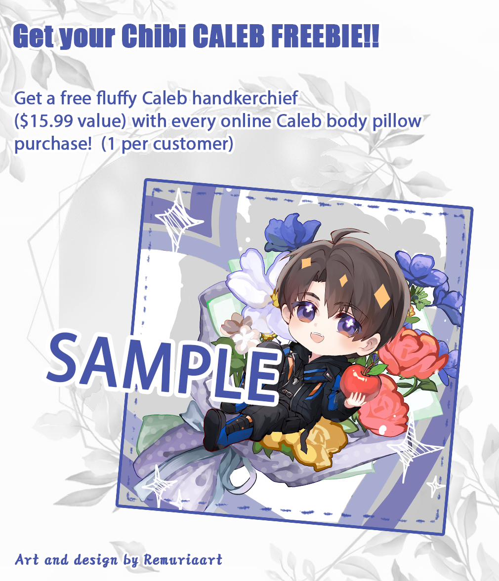 Caleb Pillow Skin Pre-Order(3D Chest Available)