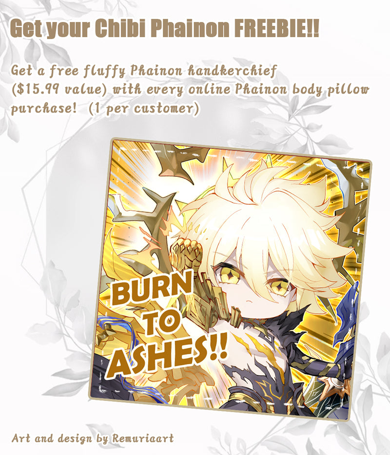 Phainon Dakimakura (3D Chest Available)