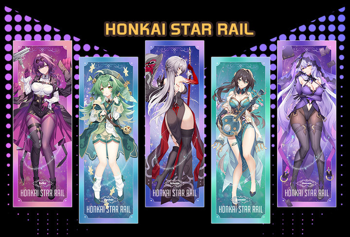 Honkai Star Rail Holographic Laser Ticket