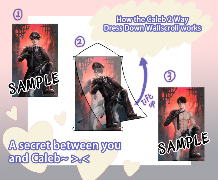 Caleb Dakimakura Limited Edition Bundle