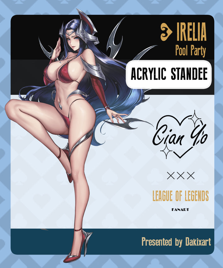 Pool Party Irelia Acrylic Standee [Cian Yo]
