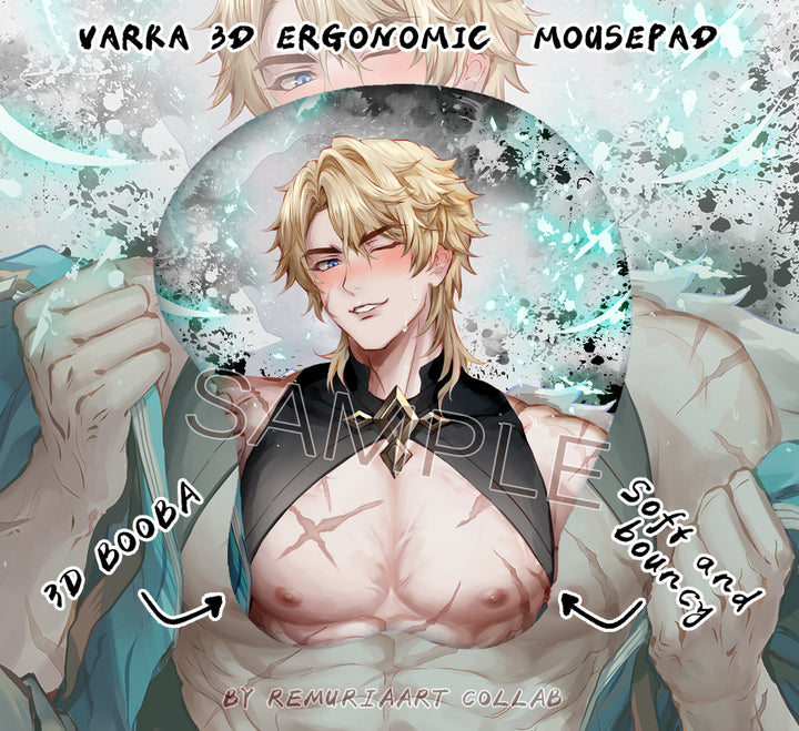 3D Varka Mousepad (Special Body pillow Bundle Available)