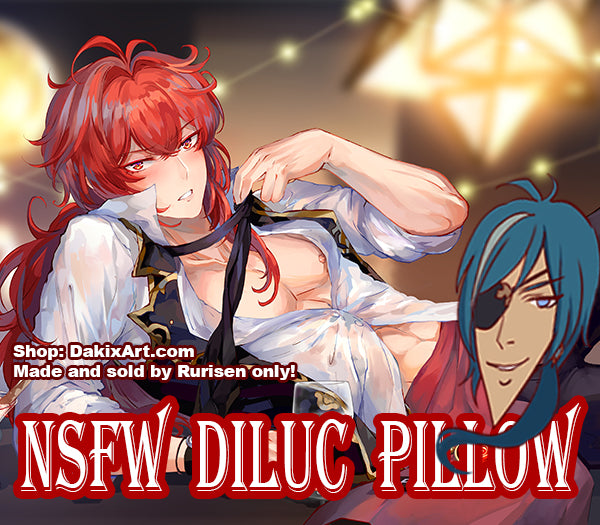 Diluc Pillow Skin