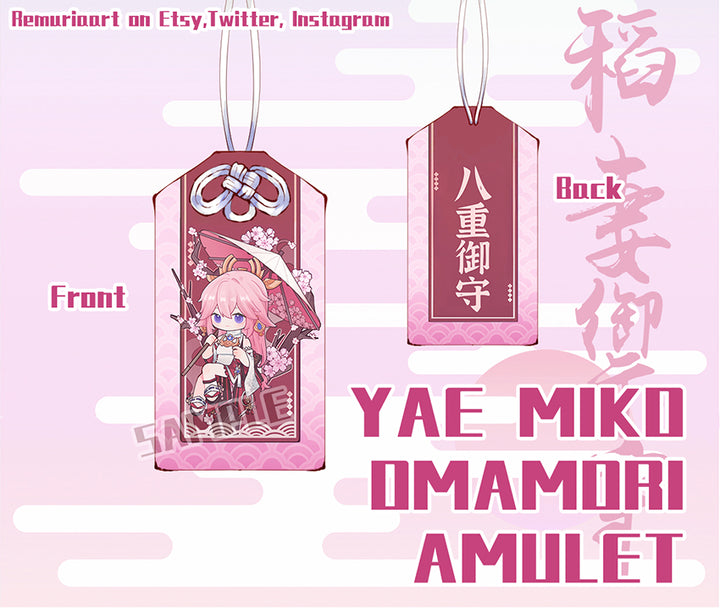 Yae Miko Omamori Amulet