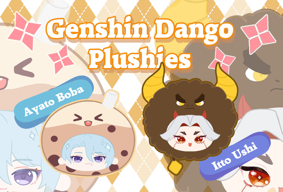 Itto / Ayato Genshin Plush Dango