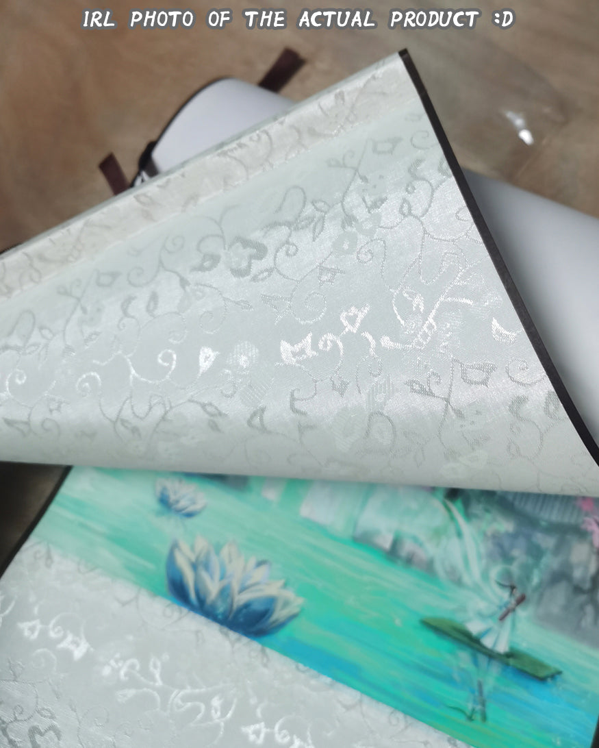 MDZS Gusu Cloud Recesses Wallscroll Print [Japan PeachXGold Silk] MXTX